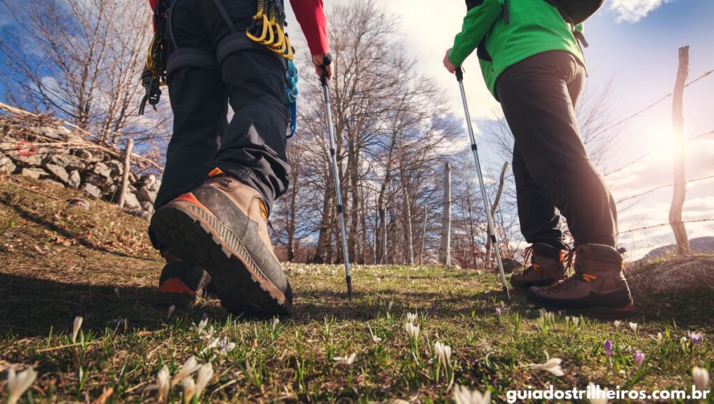 como escolher bota para trilha
