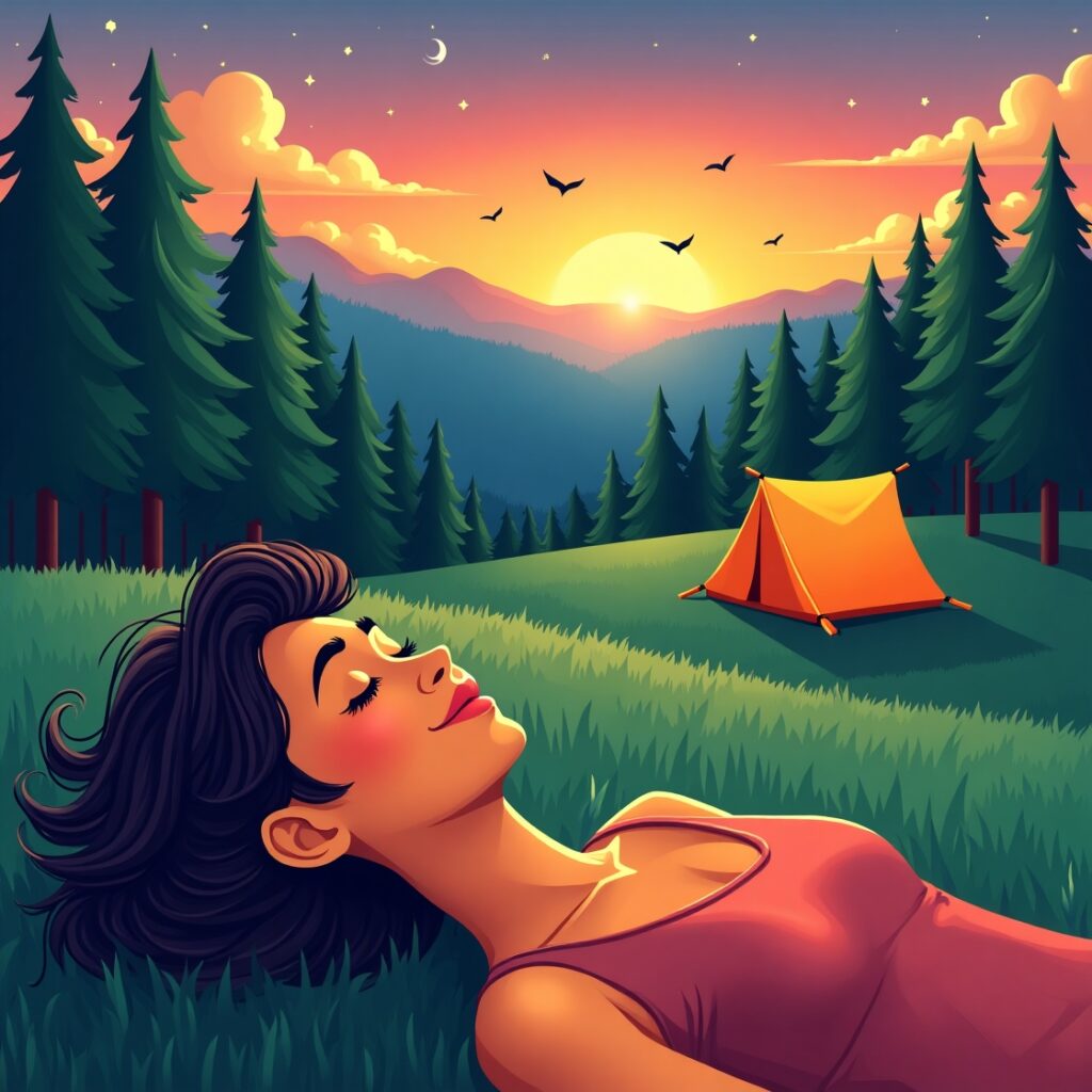 Sonhar com Acampamento
