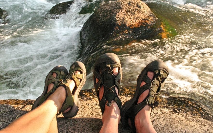 sandália ortopedica masculina