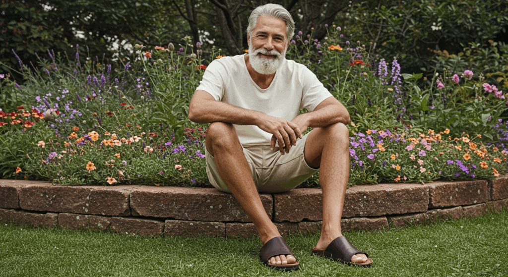 melhor sandália ortopedica masculina