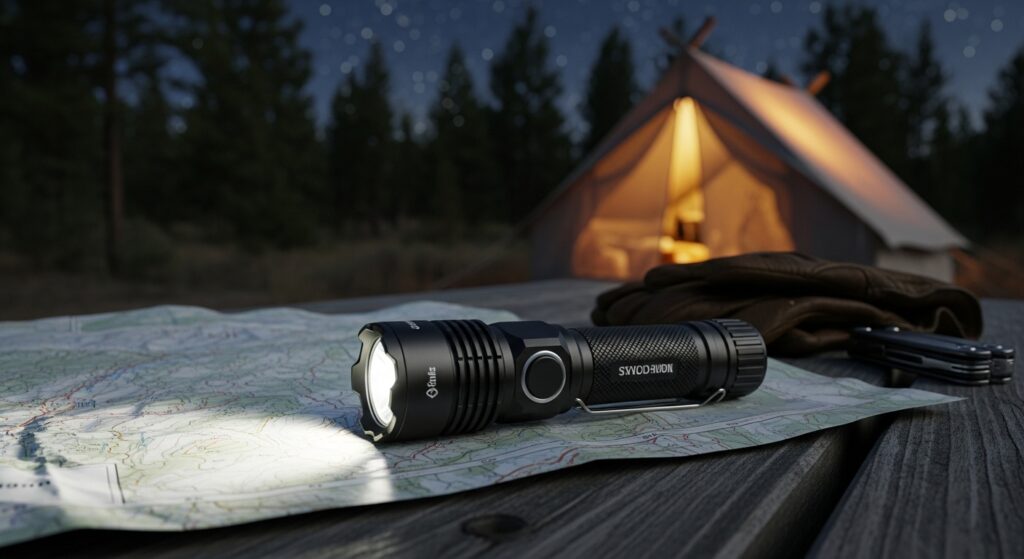 Lanterna Tática para Acampamento