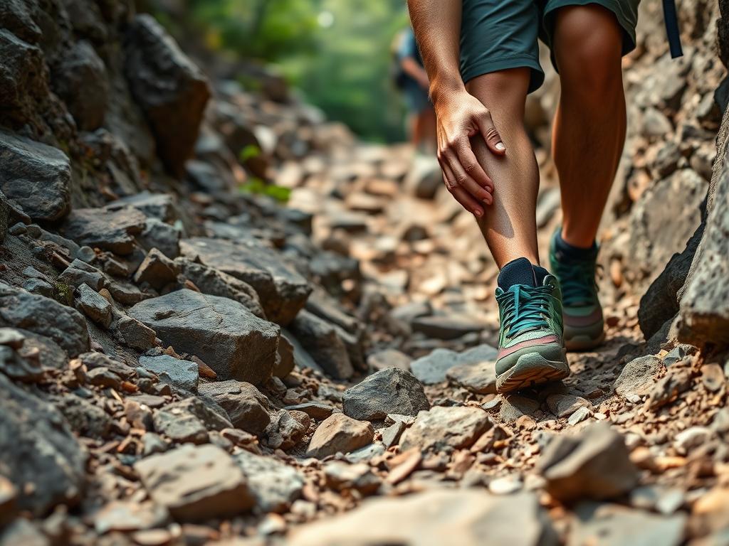 Trilheiro enfrentando um trecho técnico em uma das trilhas mais difíceis do Brasil