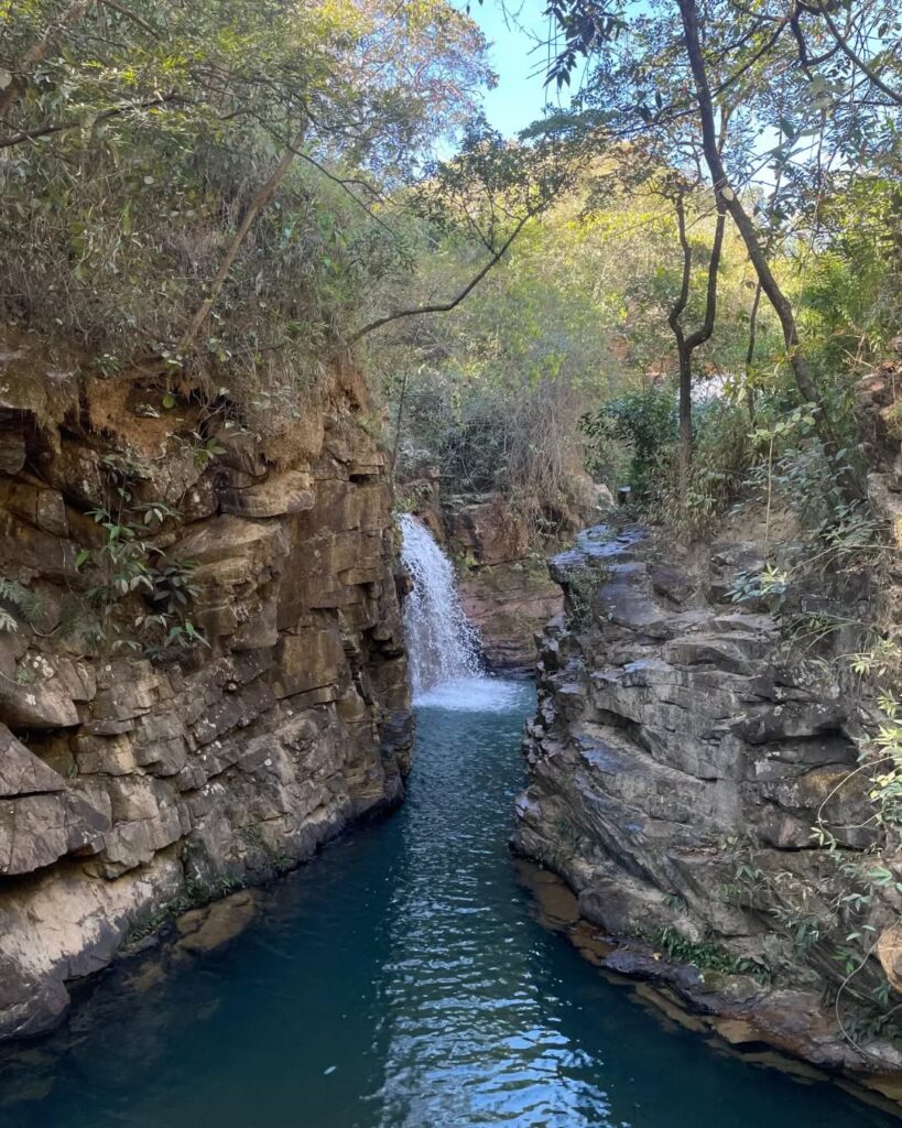 Cachoeira Poço Azul Brazlandia