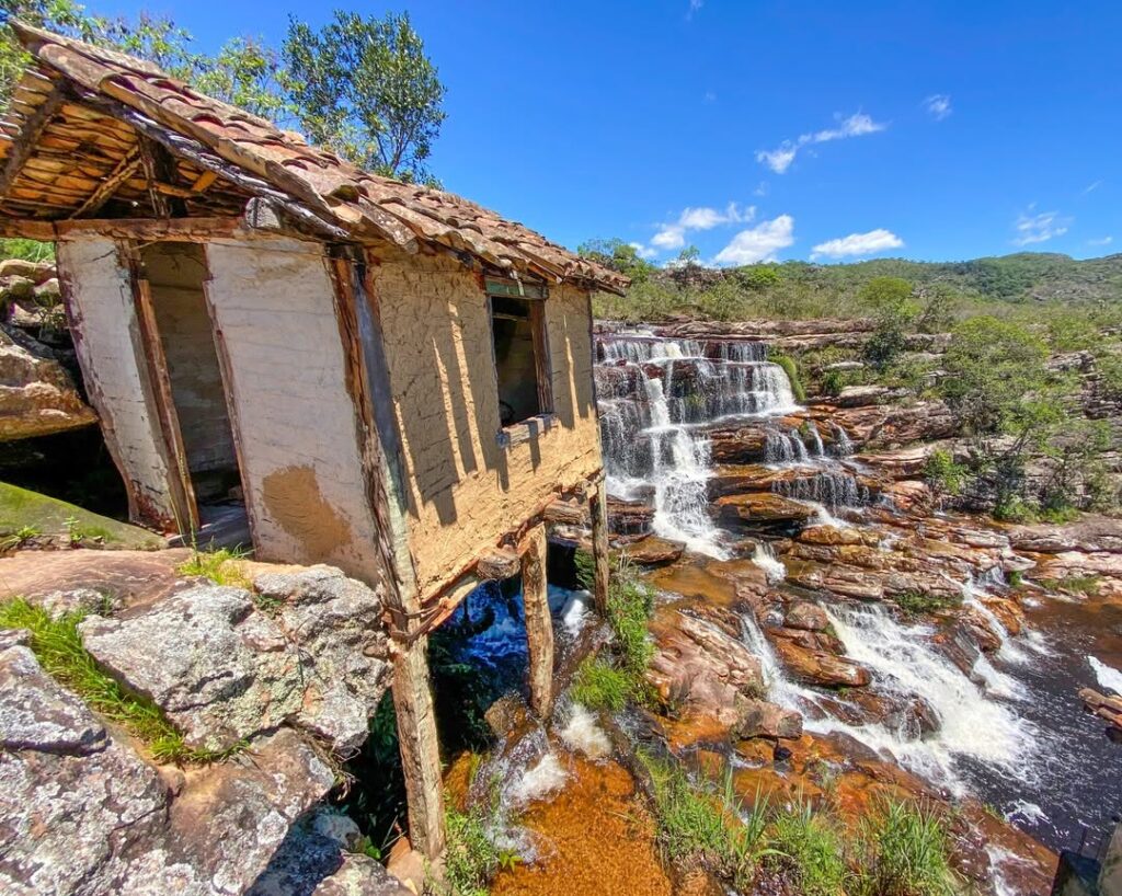 Cachoeira do Moinho Milho Verde