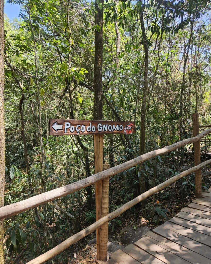 placa poço dos gnomos