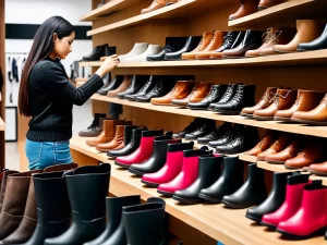 tipos de botas femininas