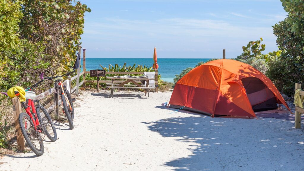Acampar na Praia