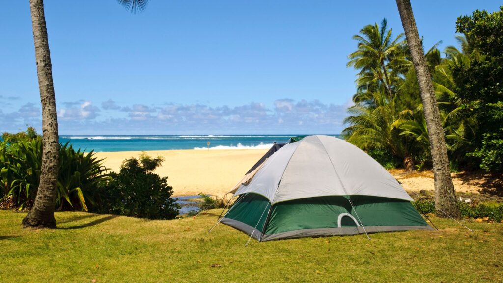 Acampar na Praia