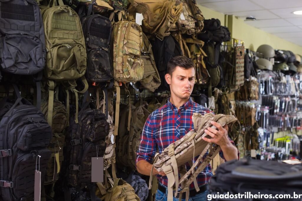 O que é Mochila Tática