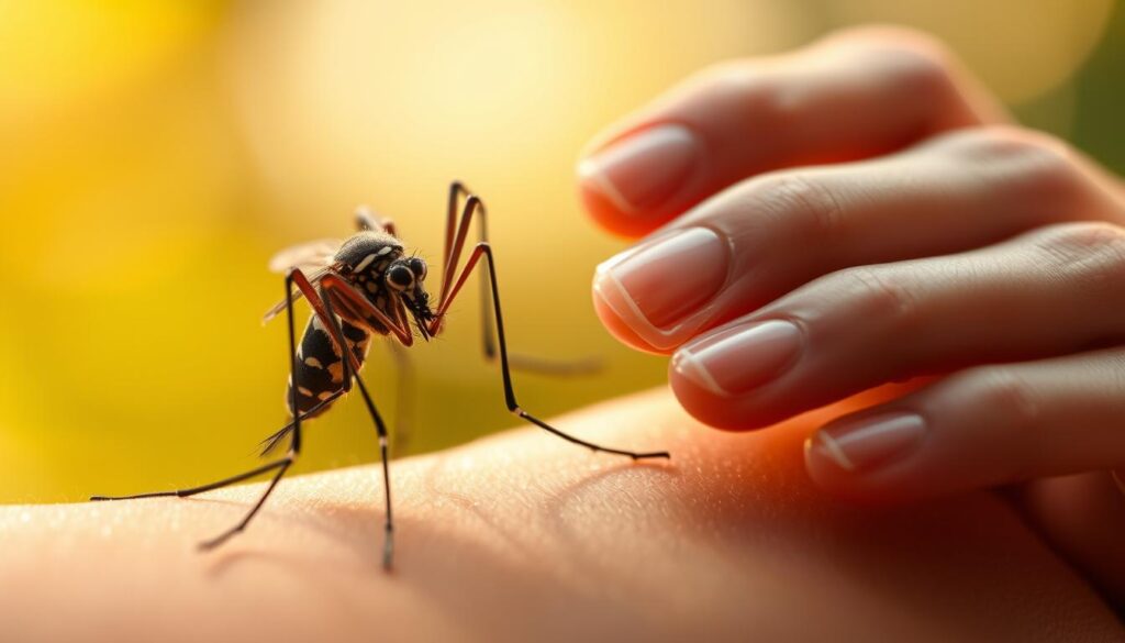 Aedes aegypti proteção