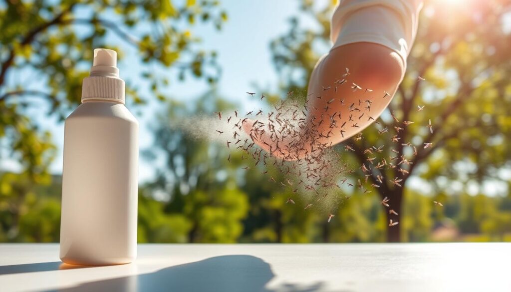 Duração da proteção com icaridina