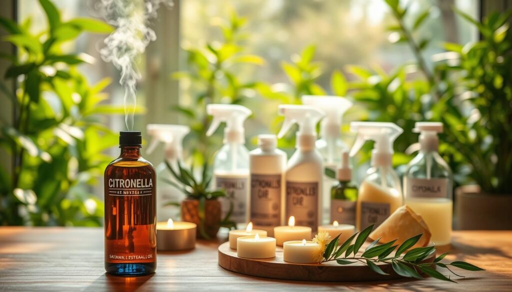 aplicações do óleo essencial de citronela