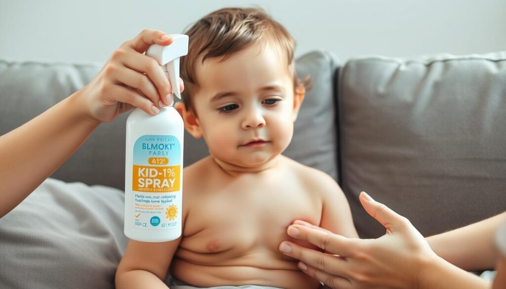 cuidados com repelentes em crianças