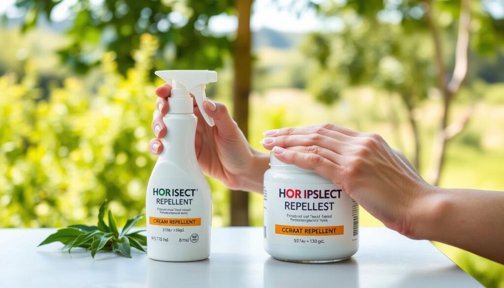 diferenças entre repelentes spray e creme