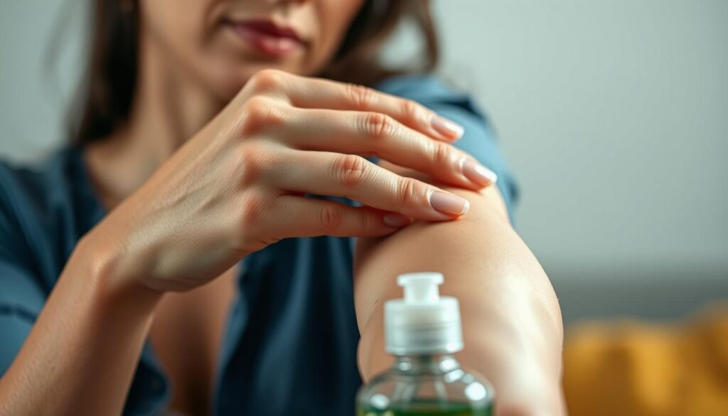 Aplicação segura de repelente