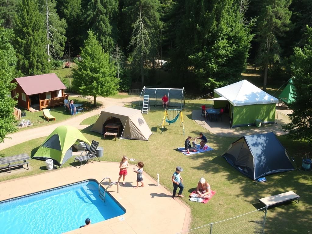 Camping Cabreúva em acampamento para crianças