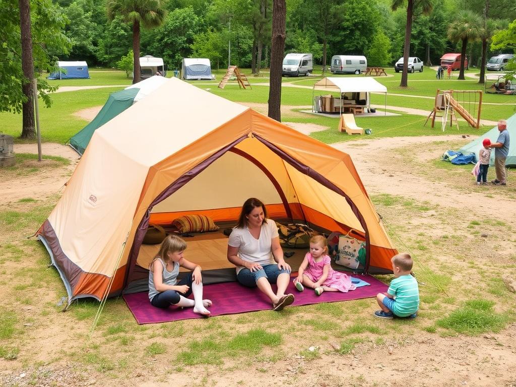Camping do Serrano em acampamento para crianças