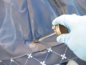 Como Colar Colchão Inflável do Lado do Veludo