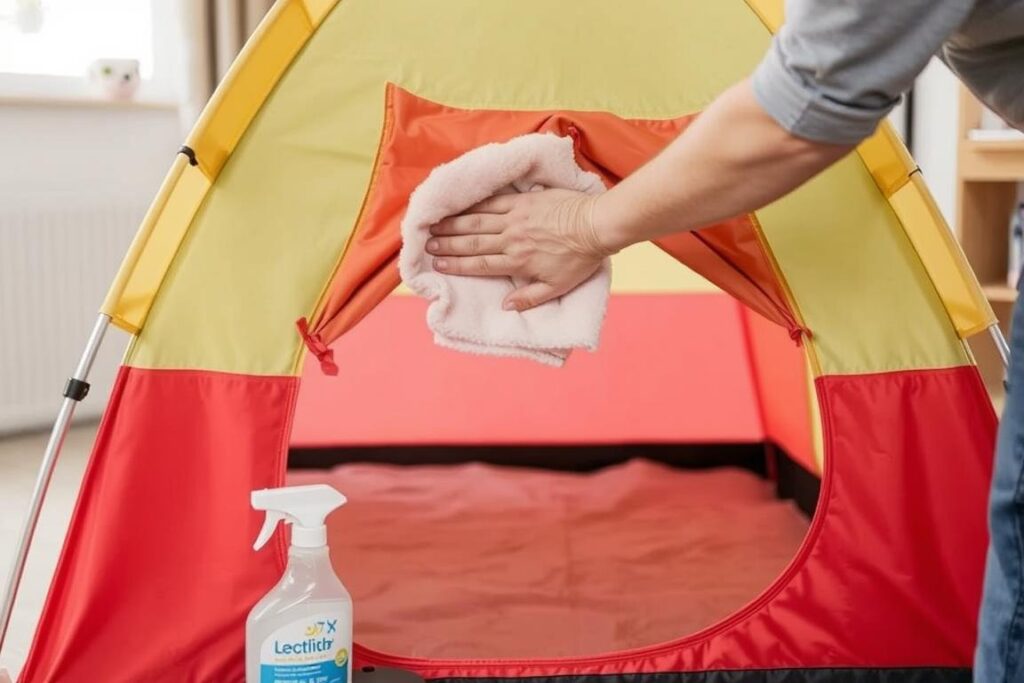 Como dobrar barraca infantil - limpeza e manutenção