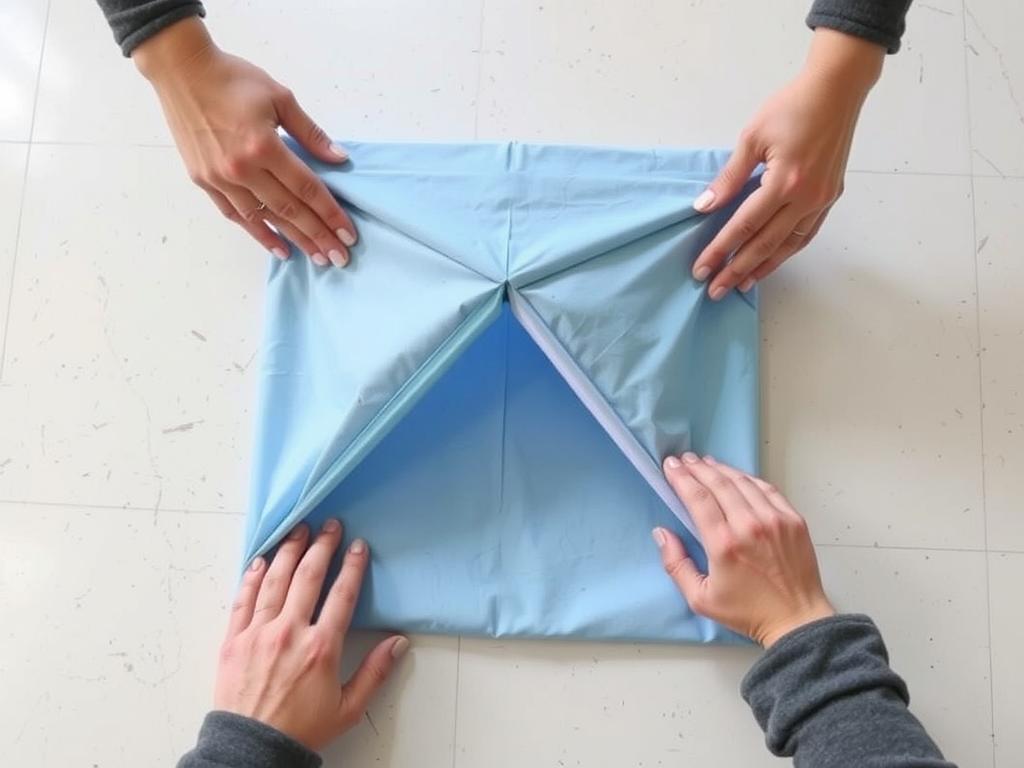 Como dobrar barraca infantil quadrada - técnica específica