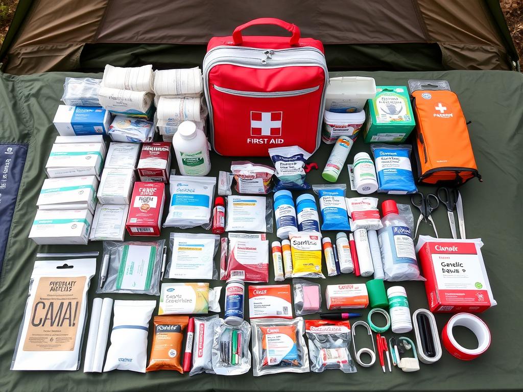 Kit de primeiros socorros para acampamento: o que levar para um acampamento de 2 dias