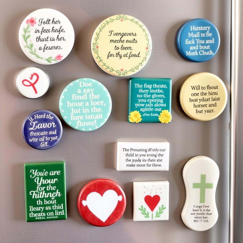 lembrancinhas para acampamento de igreja com ímãs