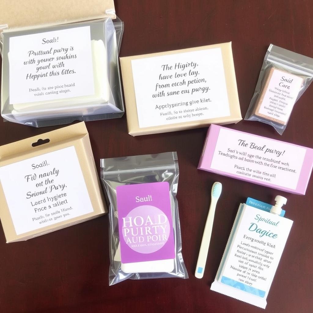 lembrancinhas para acampamento de igreja com kit higiene