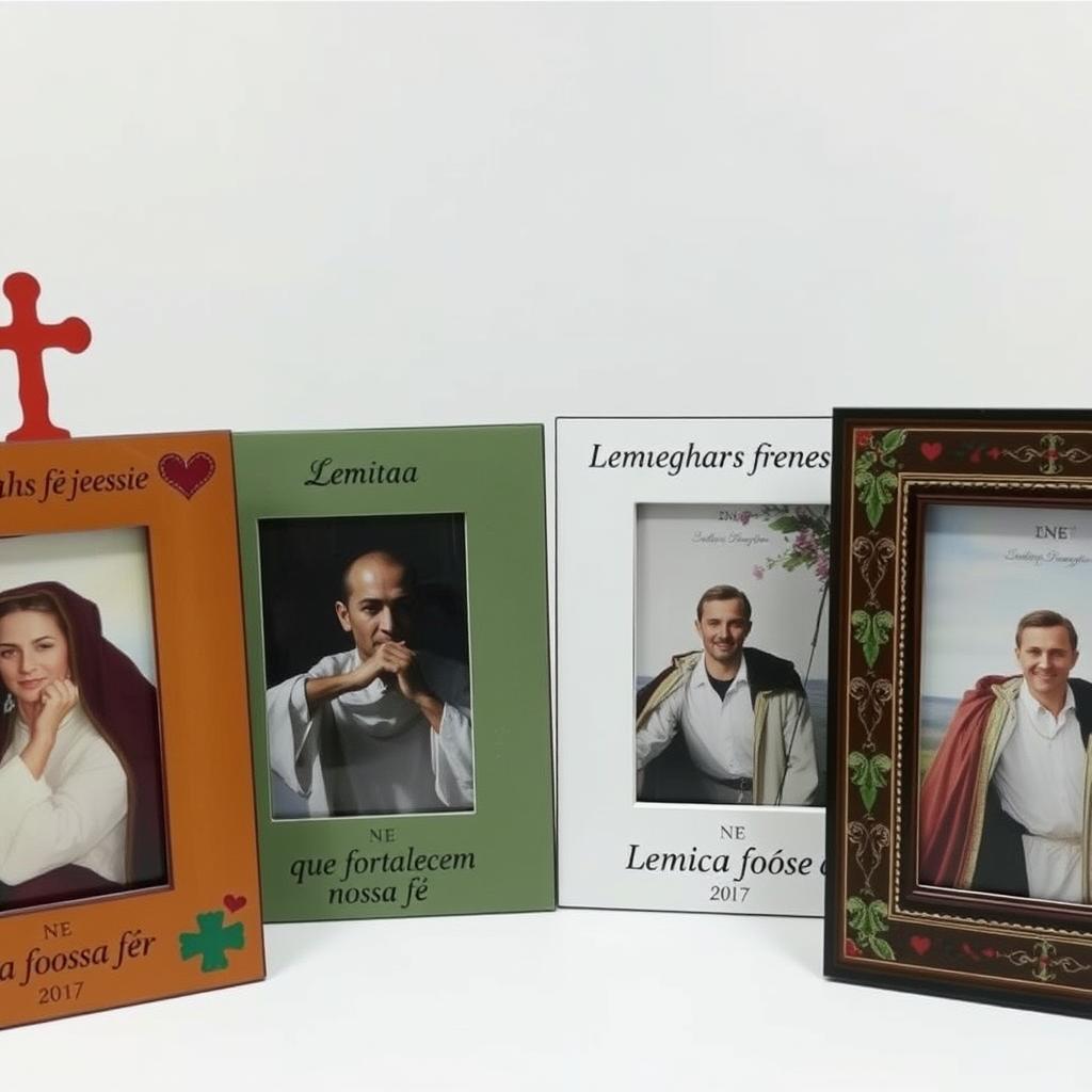 lembrancinhas para acampamento de igreja com porta-retratos