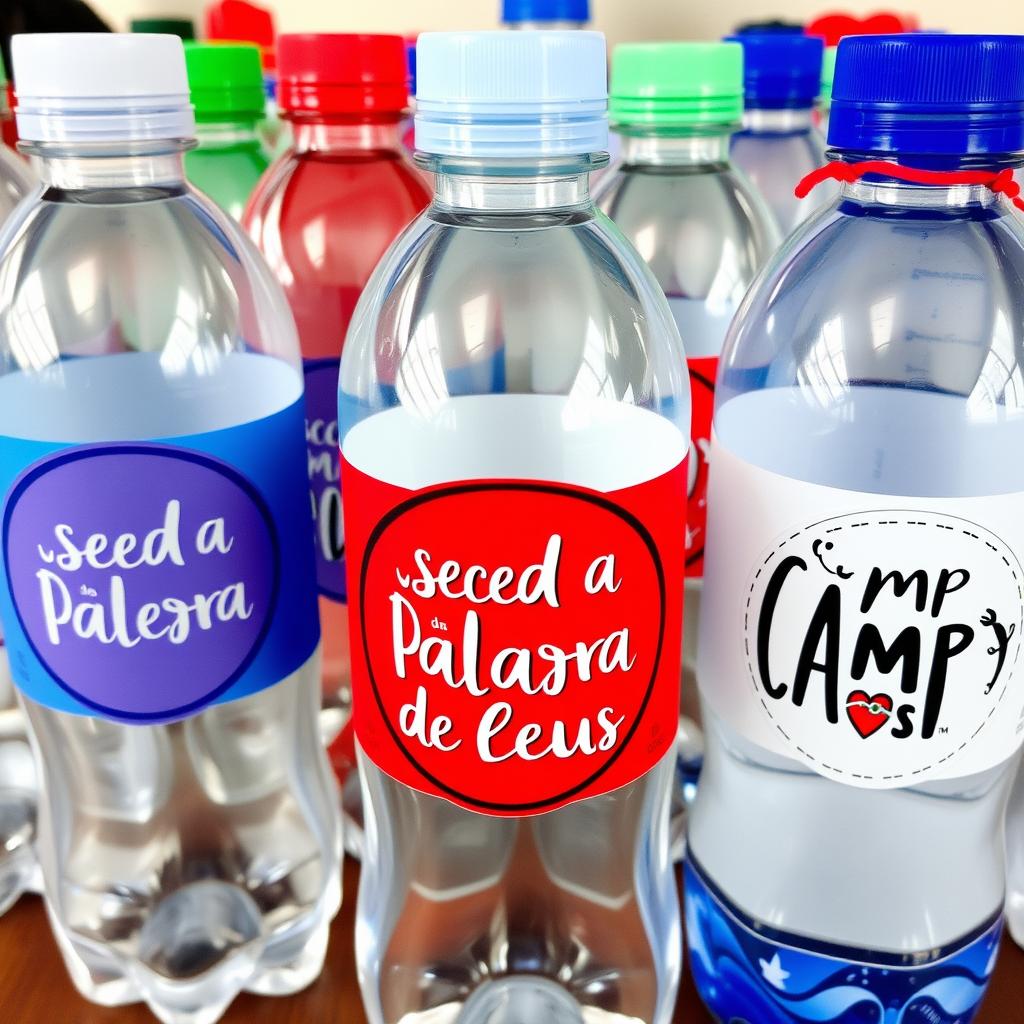 lembrancinhas para acampamento de igreja com squeeze