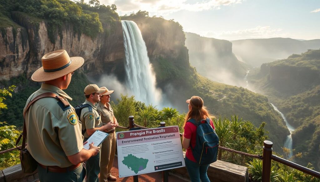 maior cachoeira do brasil preservação ambiental