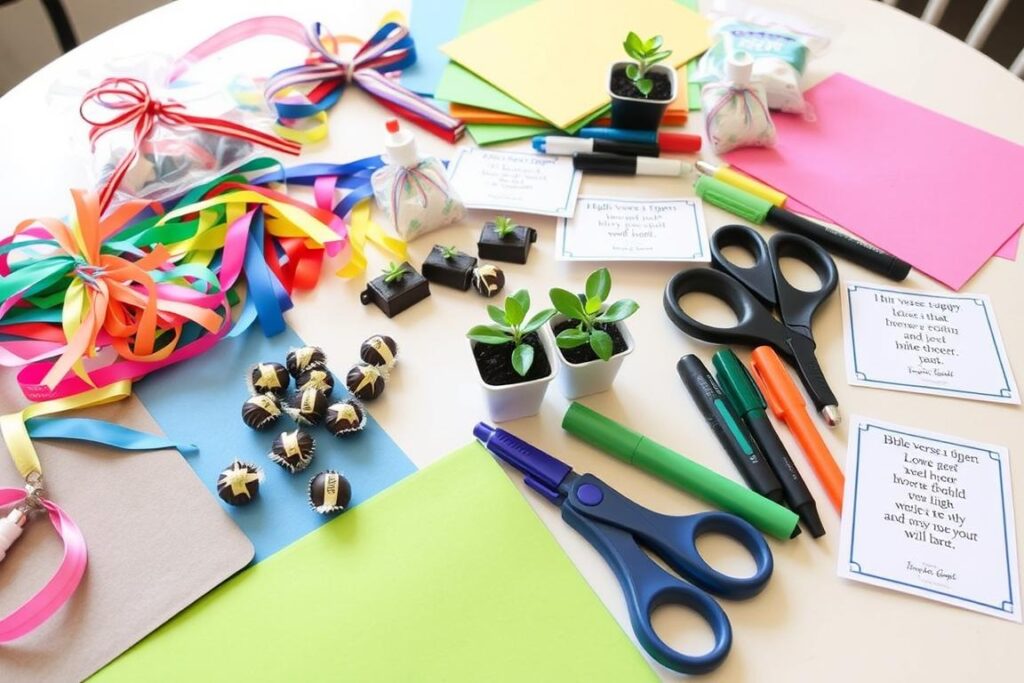 materiais para fazer lembrancinhas para acampamento de igreja