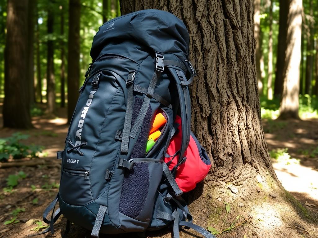 mochila cargueira para lista de itens para acampamento