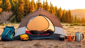 o que precisa para acampar