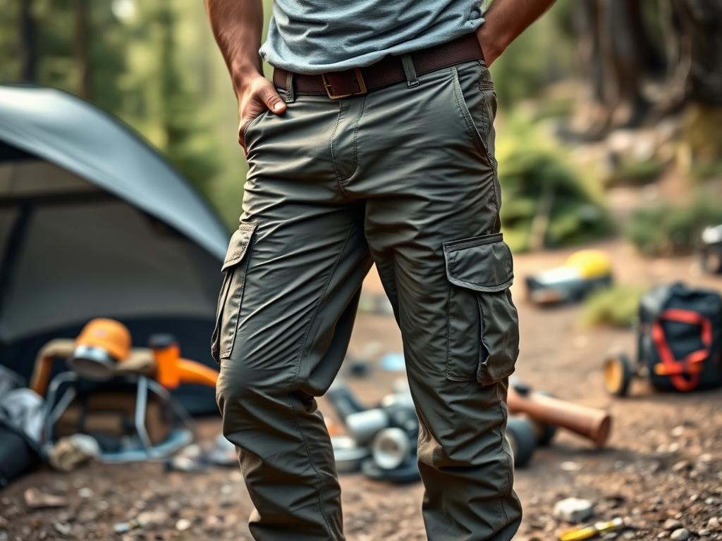 roupas de acampamento masculino