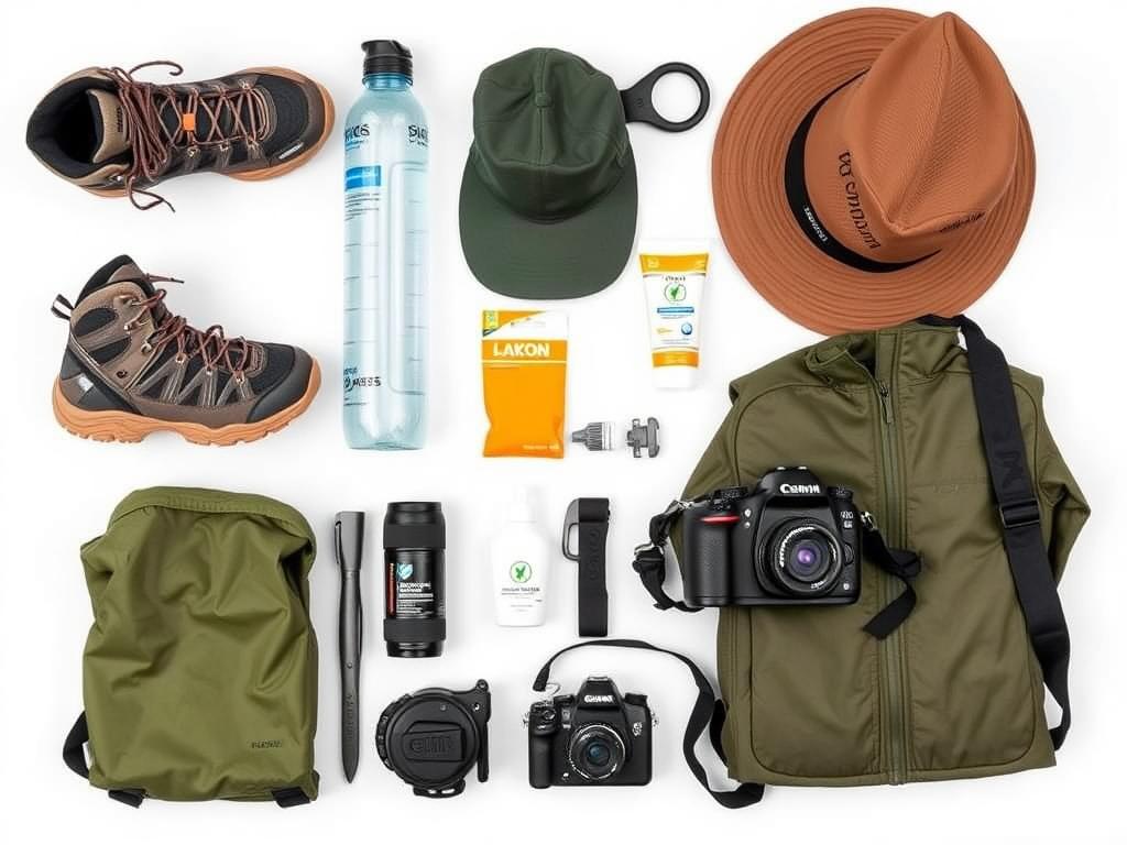 Equipamentos recomendados para a trilha da Cachoeira dos Pretos