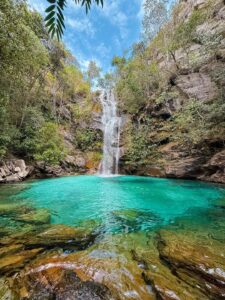 Cachoeira Santa Bárbara - Chapada dos Veadeiros
