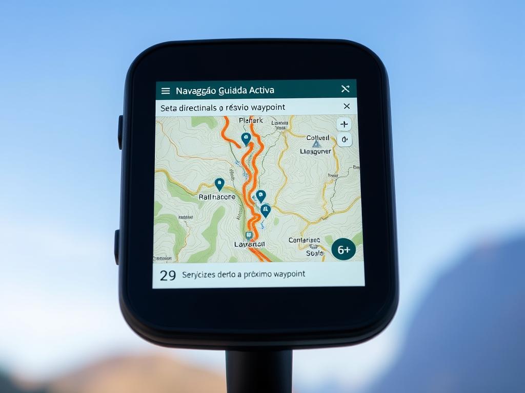 Navegação guiada no Wikiloc Premium