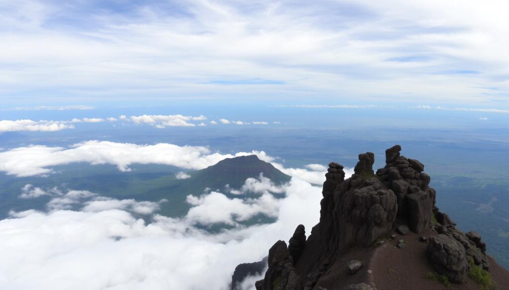 Vista do topo do Monte Roraima