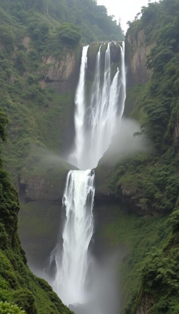 catarata de gocta no peru entre as maiores da america do sul