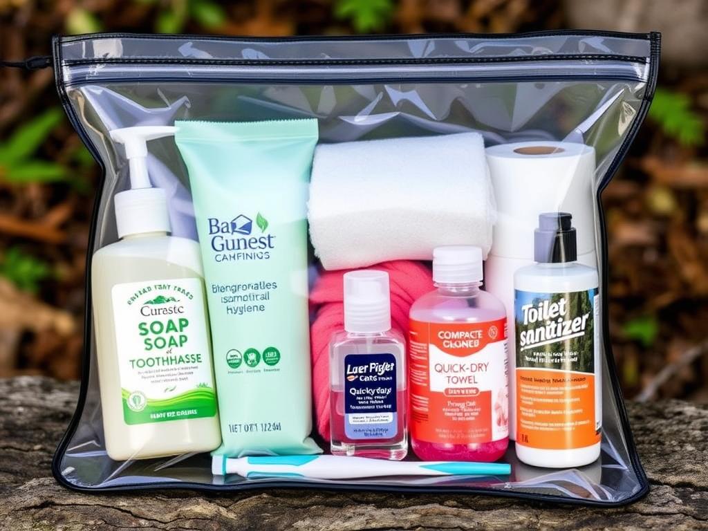 itens de higiene para acampamento de desbravadores