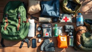 o que levar para um acampamento de desbravadores - itens essenciais organizados