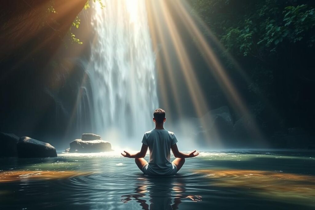 sonhar com cachoeira tem significado espiritual de conexão com o divino