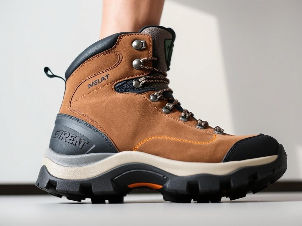 Bota de trilha resistente para caminhadas em terrenos diversos