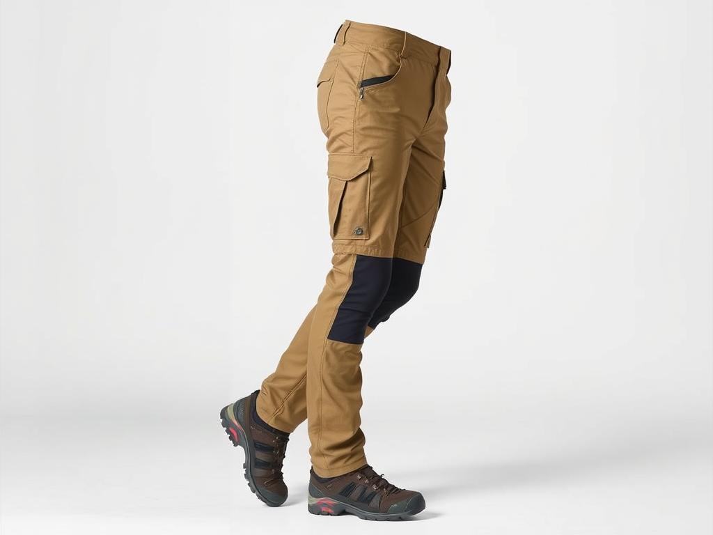 Calça específica para trilha com bolsos e material resistente