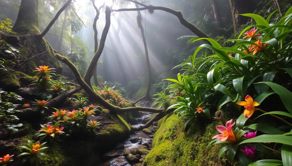 Biodiversidade no Vale Escondido em Paranapiacaba