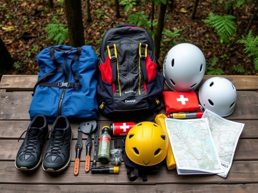 Equipamentos essenciais para aquatrekking em trilhas de Paranapiacaba