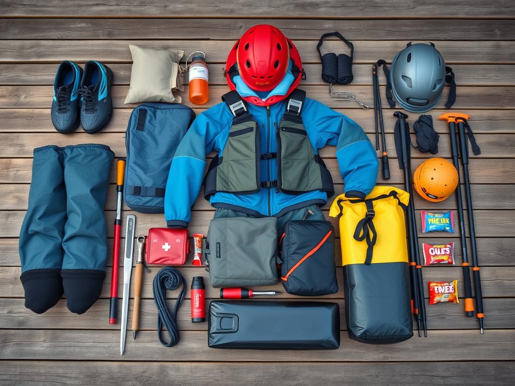 Equipamentos essenciais para aquatrekking em trilhas em SP