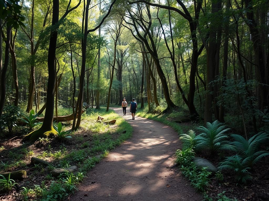 Trilha da Pedra Grande no Parque Estadual da Cantareira em SP