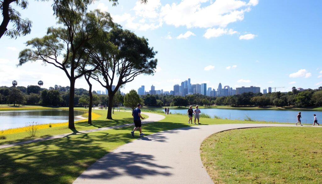 Trilha no Parque Barigui, opção de parque com trilha em Curitiba