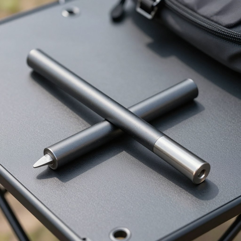 Pederneira moderna de ferrocério com raspador metálico